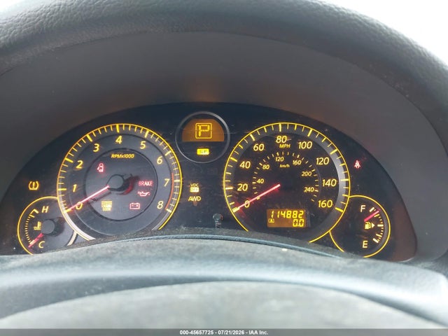 45657725 :رقم المزاد ، JNKCV51F36M601191 vin ، 2006 Infiniti G35x مزاد بيع