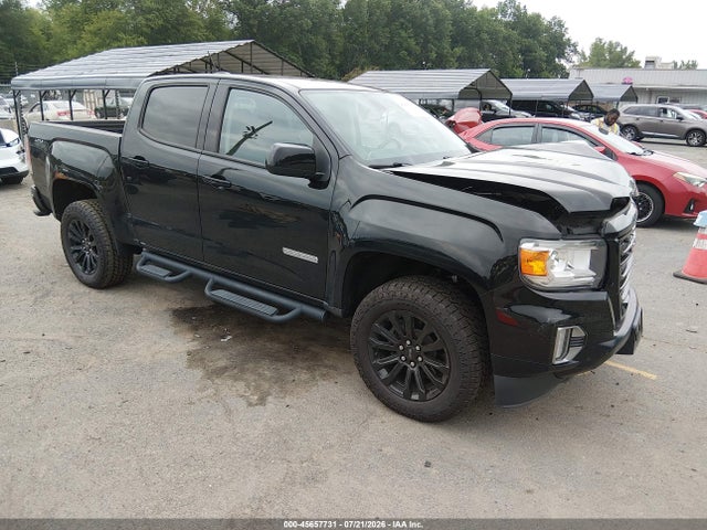 2022 Gmc Canyon 4wd  Short Box Elevation მანქანა იყიდება აუქციონზე, vin: 1GTG6CEN1N1333036, აუქციონის ნომერი: 45657731