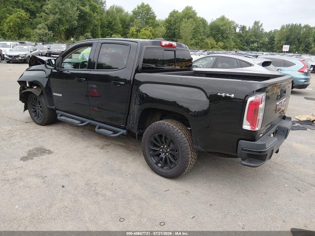 2022 Gmc Canyon 4wd  Short Box Elevation მანქანა იყიდება აუქციონზე, vin: 1GTG6CEN1N1333036, აუქციონის ნომერი: 45657731