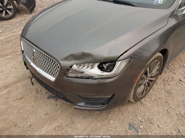 2018 Lincoln Mkz Premiere მანქანა იყიდება აუქციონზე, vin: 3LN6L5B9XJR615937, აუქციონის ნომერი: 45657743
