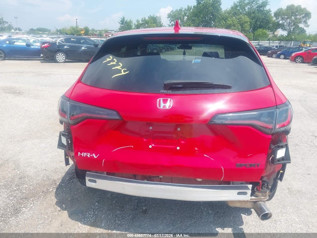 Aukcja sprzedaży 2025 Honda Hr-v Awd Sport, vin: 3CZRZ2H50SM774333, numer aukcji: 45657774