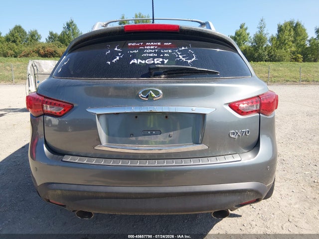 2014 Infiniti Qx70 მანქანა იყიდება აუქციონზე, vin: JN8CS1MW3EM410419, აუქციონის ნომერი: 45657798