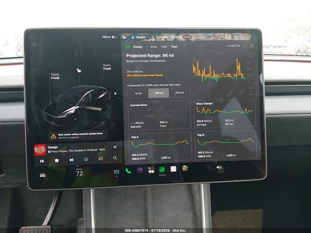 45657878 :رقم المزاد ، 7SAYGDED0TF401476 vin ، 2026 Tesla Model Y Rwd مزاد بيع