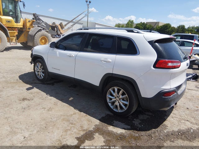 2015 Jeep Cherokee Limited მანქანა იყიდება აუქციონზე, vin: 1C4PJLDS9FW670113, აუქციონის ნომერი: 45657885