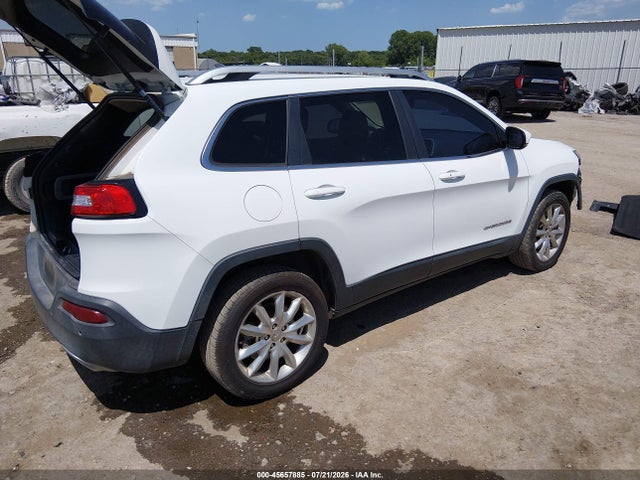 2015 Jeep Cherokee Limited მანქანა იყიდება აუქციონზე, vin: 1C4PJLDS9FW670113, აუქციონის ნომერი: 45657885