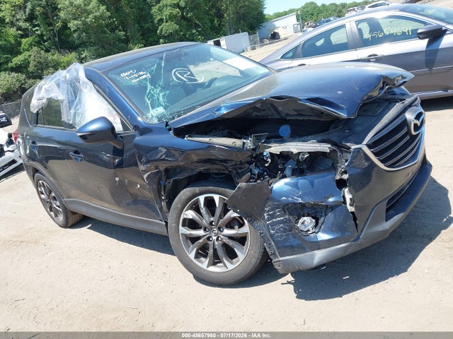 2016 Mazda Cx-5 Grand Touring მანქანა იყიდება აუქციონზე, vin: JM3KE4DY4G0780328, აუქციონის ნომერი: 45657960