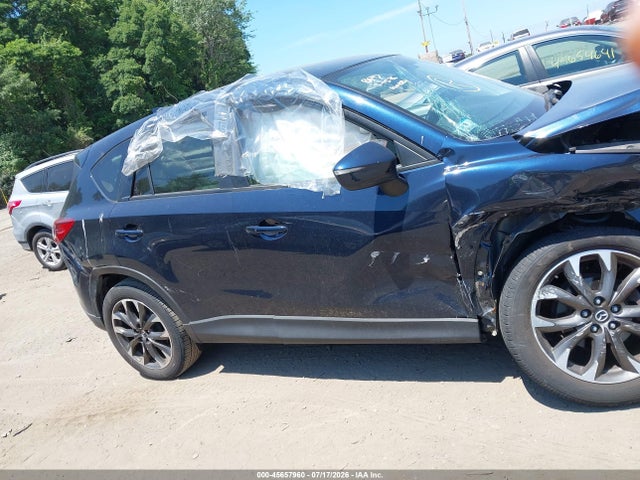 2016 Mazda Cx-5 Grand Touring მანქანა იყიდება აუქციონზე, vin: JM3KE4DY4G0780328, აუქციონის ნომერი: 45657960