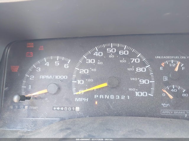 Aukcja sprzedaży 1997 Gmc Sierra 1500 Sl Wideside, vin: 2GTEC19R1V1538626, numer aukcji: 45658067