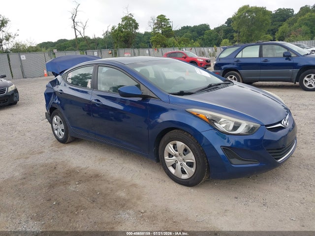 Aukcja sprzedaży 2016 Hyundai Elantra Se, vin: 5NPDH4AE7GH740492, numer aukcji: 45658159