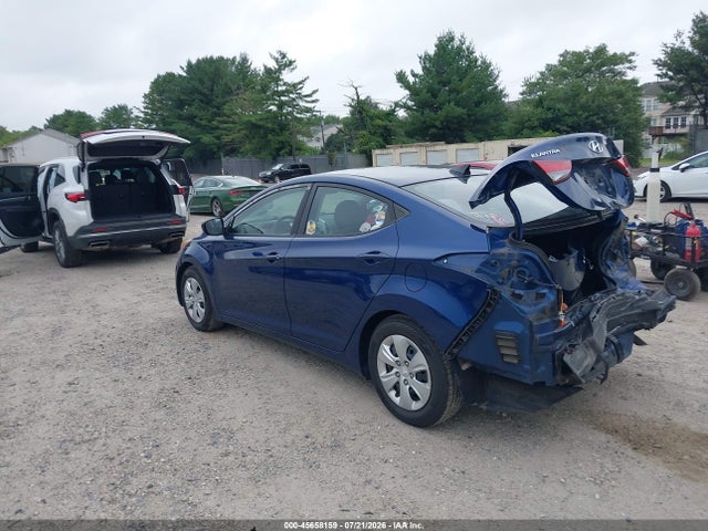 Aukcja sprzedaży 2016 Hyundai Elantra Se, vin: 5NPDH4AE7GH740492, numer aukcji: 45658159