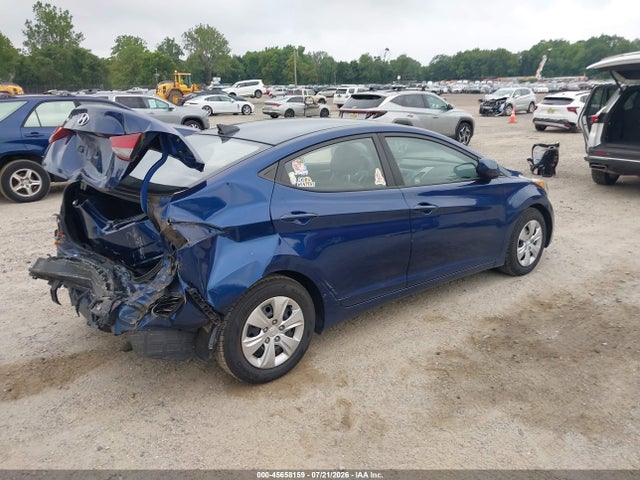 Aukcja sprzedaży 2016 Hyundai Elantra Se, vin: 5NPDH4AE7GH740492, numer aukcji: 45658159