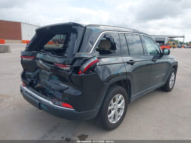 45658209 :رقم المزاد ، 1C4RJHBG6PC529703 vin ، 2023 Jeep Grand Cherokee Limited 4x4 مزاد بيع