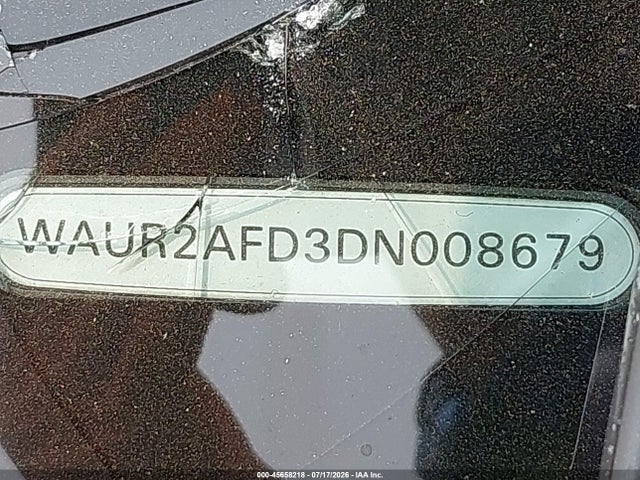 Aukcja sprzedaży 2013 Audi A8 L 4.0t, vin: WAUR2AFD3DN008679, numer aukcji: 45658218
