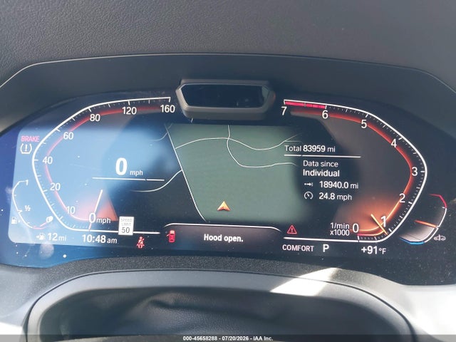 45658288 :رقم المزاد ، WBA5R1C58KAE81315 vin ، 2019 Bmw 330i مزاد بيع