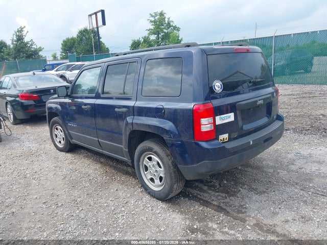 Aukcja sprzedaży 2016 Jeep Patriot Sport, vin: 1C4NJPBA2GD783567, numer aukcji: 45658395