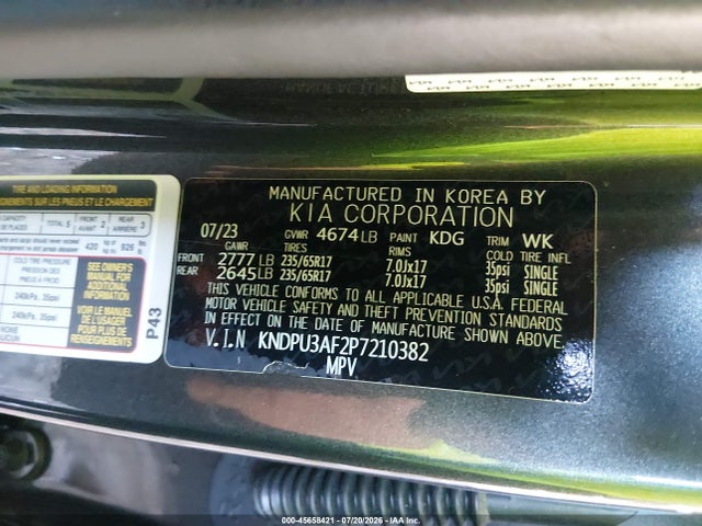 KIA Sportage Lx 2023 KNDPU3AF2P7210382 Image 9