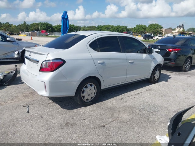 45658422 :رقم المزاد ، ML32FUFJ6MHF06394 vin ، 2021 Mitsubishi Mirage G4 Es مزاد بيع