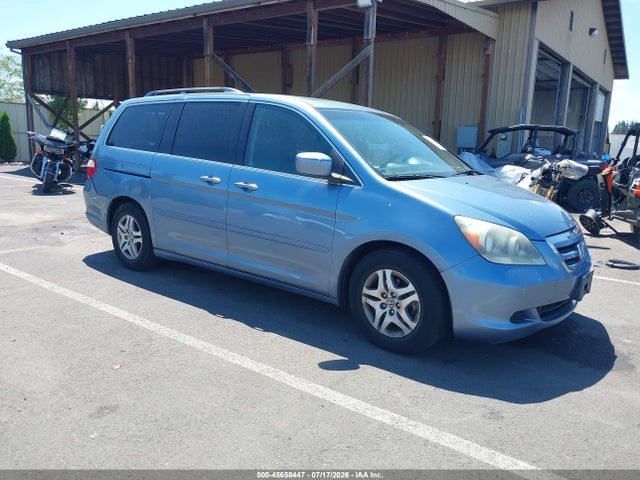 45658447 :رقم المزاد ، 5FNRL38725B041370 vin ، 2005 Honda Odyssey Ex-l مزاد بيع