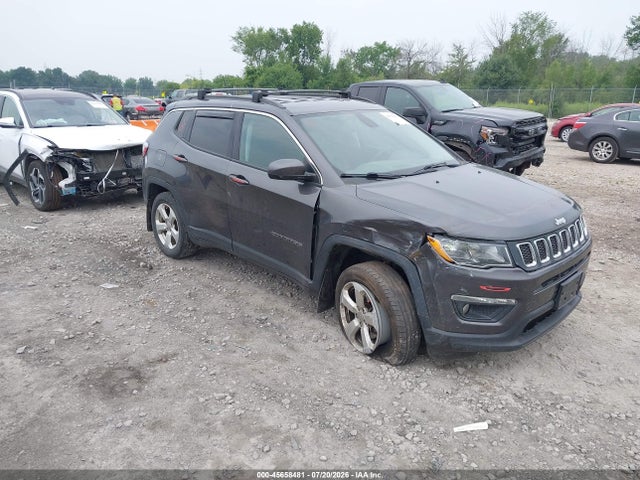 Продажа на аукционе авто 2019 Jeep Compass Latitude 4x4, vin: 3C4NJDBB0KT645651, номер лота: 45658481