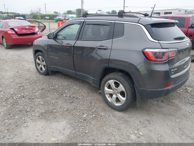 Продажа на аукционе авто 2019 Jeep Compass Latitude 4x4, vin: 3C4NJDBB0KT645651, номер лота: 45658481