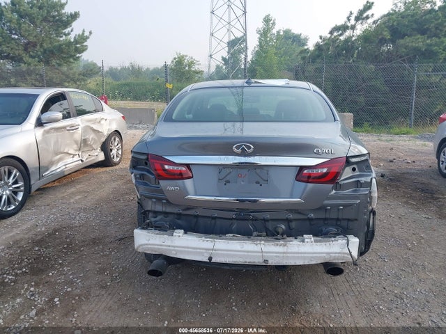 Продажа на аукционе авто 2018 Infiniti Q70l 3.7x Luxe, vin: JN1BY1PR4JM370263, номер лота: 45658536