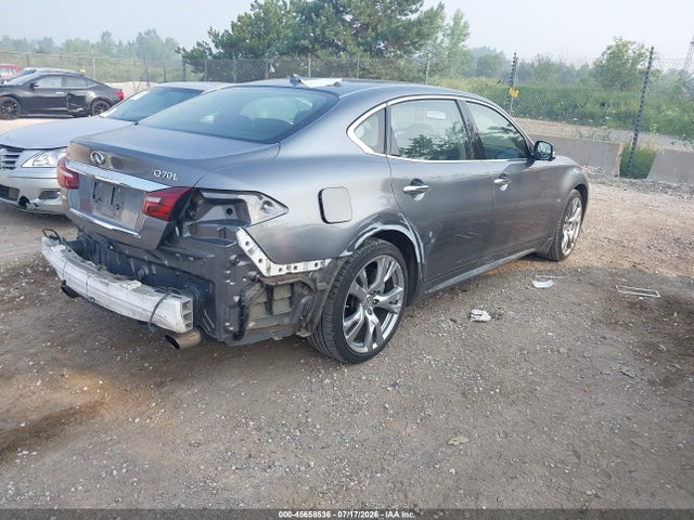 Продажа на аукционе авто 2018 Infiniti Q70l 3.7x Luxe, vin: JN1BY1PR4JM370263, номер лота: 45658536