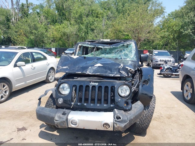 2015 Jeep Wrangler Sahara მანქანა იყიდება აუქციონზე, vin: 1C4AJWBG8FL735962, აუქციონის ნომერი: 45658558