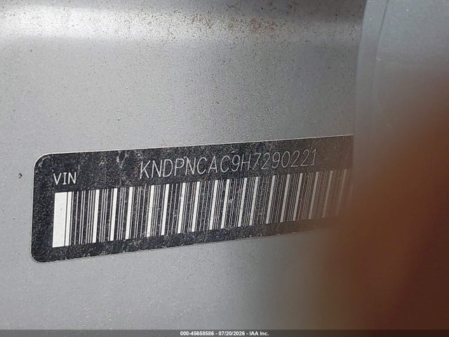 KNDPNCAC9H7290221 KIA Sportage Ex