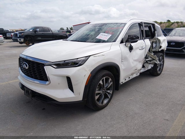 2025 Infiniti Qx60 Luxe მანქანა იყიდება აუქციონზე, vin: 5N1AL1FR3SC347455, აუქციონის ნომერი: 45658587