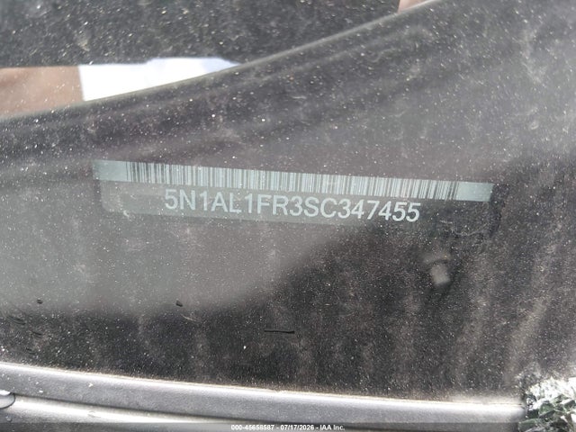 2025 Infiniti Qx60 Luxe მანქანა იყიდება აუქციონზე, vin: 5N1AL1FR3SC347455, აუქციონის ნომერი: 45658587