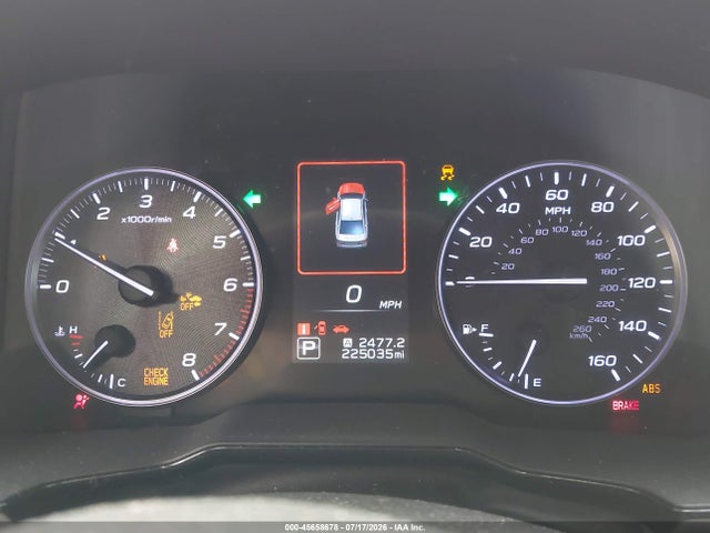 45658678 :رقم المزاد ، 4S3BWAC68L3009321 vin ، 2020 Subaru Legacy Premium مزاد بيع