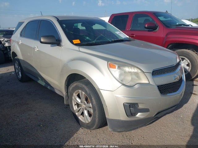 Auction sale of the 2013 Chevrolet Equinox Ls, vin: 2GNALBEK8D6267800, lot number: 45658710