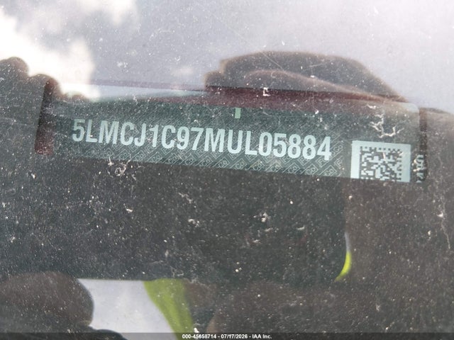 2021 Lincoln Corsair Standard მანქანა იყიდება აუქციონზე, vin: 5LMCJ1C97MUL05884, აუქციონის ნომერი: 45658714