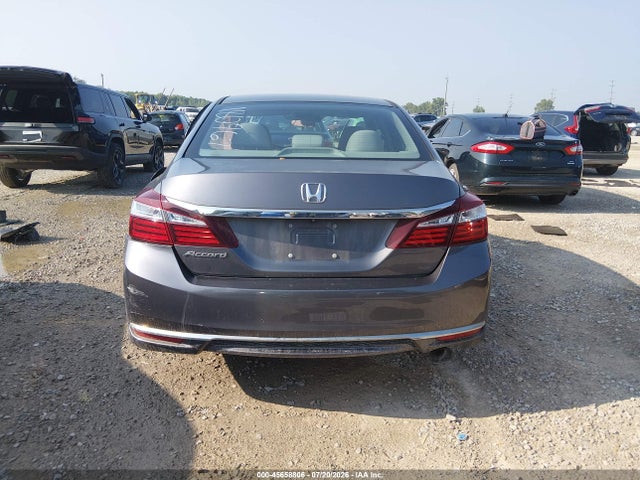 45658806 :رقم المزاد ، 1HGCR2F42GA180967 vin ، 2016 Honda Accord Lx مزاد بيع