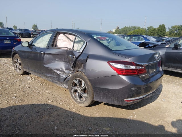 45658806 :رقم المزاد ، 1HGCR2F42GA180967 vin ، 2016 Honda Accord Lx مزاد بيع