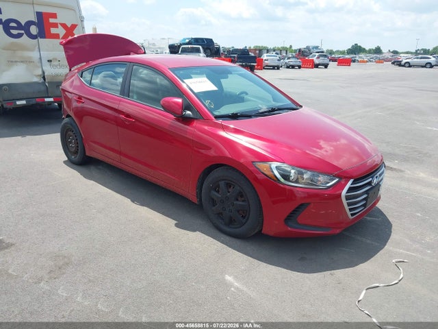 45658815 :رقم المزاد ، 5NPD74LF0HH138494 vin ، 2017 Hyundai Elantra Se مزاد بيع