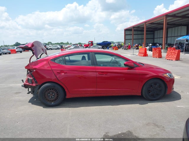 2017 Hyundai Elantra Se მანქანა იყიდება აუქციონზე, vin: 5NPD74LF0HH138494, აუქციონის ნომერი: 45658815
