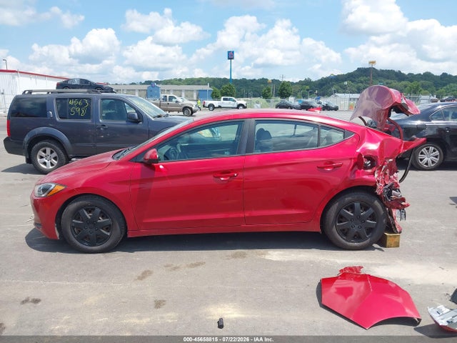 2017 Hyundai Elantra Se მანქანა იყიდება აუქციონზე, vin: 5NPD74LF0HH138494, აუქციონის ნომერი: 45658815