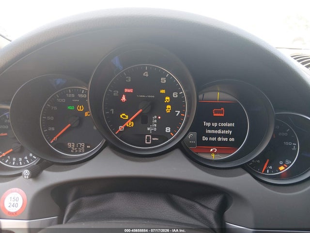 45658884 :رقم المزاد ، WP1AA2A22GKA11690 vin ، 2016 Porsche Cayenne مزاد بيع