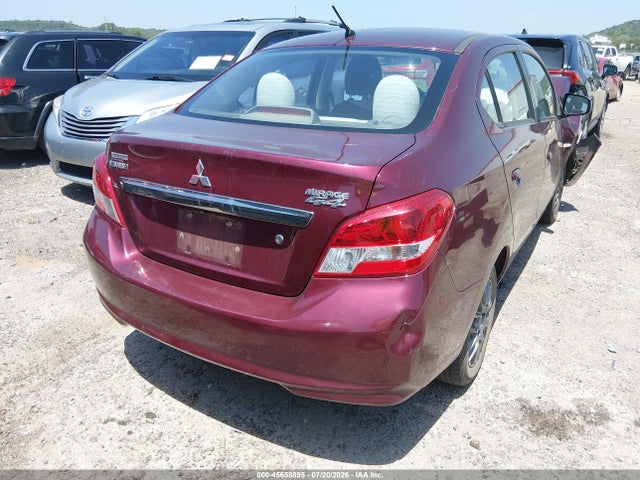 Auction sale of the 2018 Mitsubishi Mirage G4 Es, vin: ML32F3FJ4JHF10563, lot number: 45658895