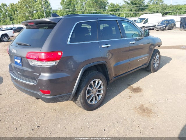 Aukcja sprzedaży 2016 Jeep Grand Cherokee Limited, vin: 1C4RJFBG4GC494065, numer aukcji: 45658906