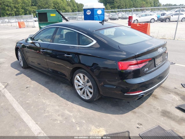 Продажа на аукционе авто 2018 Audi A5 2.0t Premium, vin: WAUANCF56JA011023, номер лота: 45658983