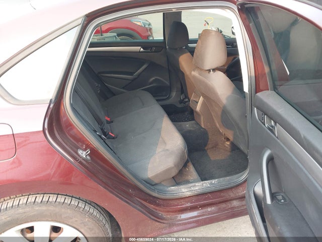 2013 Volkswagen Passat 2.5l S მანქანა იყიდება აუქციონზე, vin: 1VWAP7A30DC056071, აუქციონის ნომერი: 45659024