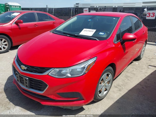 Продажа на аукционе авто 2018 Chevrolet Cruze Ls Auto, vin: 1G1BC5SM5J7142763, номер лота: 45659054