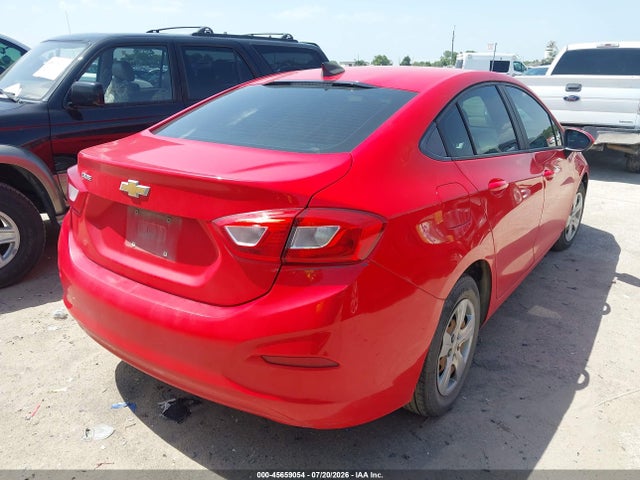 Продажа на аукционе авто 2018 Chevrolet Cruze Ls Auto, vin: 1G1BC5SM5J7142763, номер лота: 45659054