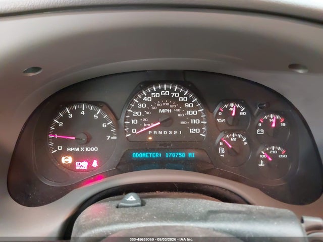 45659069 :رقم المزاد ، 1GNDT33S592106377 vin ، 2009 Chevrolet Trailblazer Lt مزاد بيع