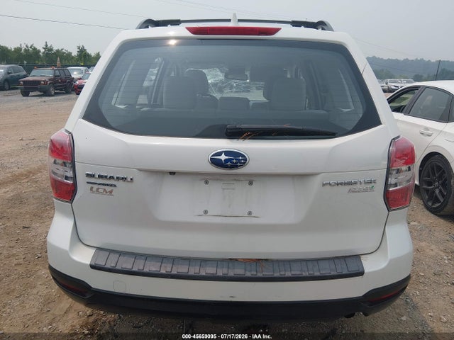 Aukcja sprzedaży 2016 Subaru Forester 2.5i, vin: JF2SJABC3GH553709, numer aukcji: 45659095