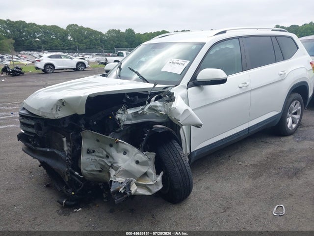 2018 Volkswagen Atlas 2.0t S მანქანა იყიდება აუქციონზე, vin: 1V2AP2CA1JC591910, აუქციონის ნომერი: 45659151