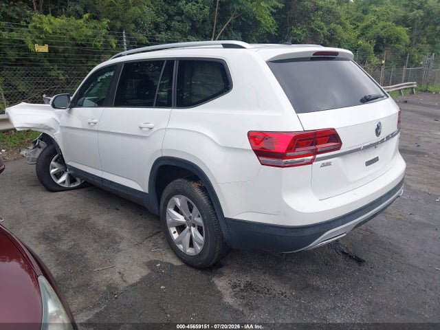 2018 Volkswagen Atlas 2.0t S მანქანა იყიდება აუქციონზე, vin: 1V2AP2CA1JC591910, აუქციონის ნომერი: 45659151