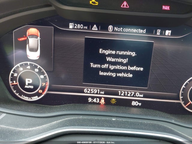 2018 Audi A5 2.0t Premium მანქანა იყიდება აუქციონზე, vin: WAUYNGF57JN000353, აუქციონის ნომერი: 45659199